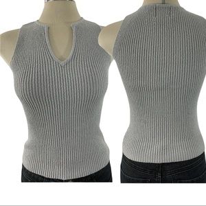 FMX  Fashion System  Romantic Grey Women’s Top Size M